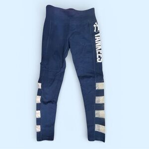 5th & Ocean Kids Yankees Dark Blue Leggings mesh